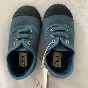 Zara Toe Lined Capped Sneakers